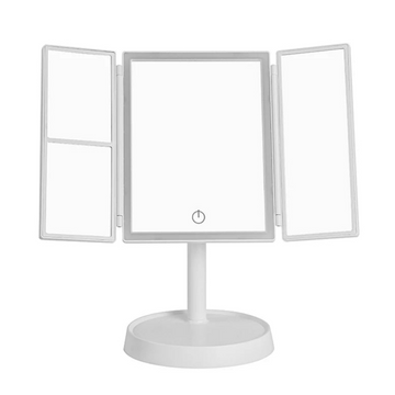 Foldable LED Makeup Mirror